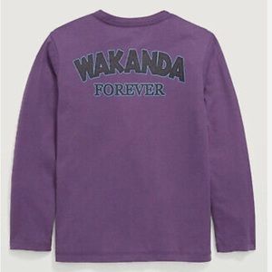 Wakanda Forever Old Navy Long Sleeve Shirt (14 - 16)